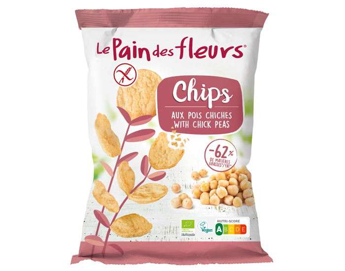 Chips Aux Pois Chiches 50 G Le Pain Des Fleurs Bebe Au Naturel