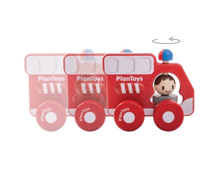 Mon Premier Camion De Pompiers Des 12 Mois Plan Toys Bebe Au Naturel