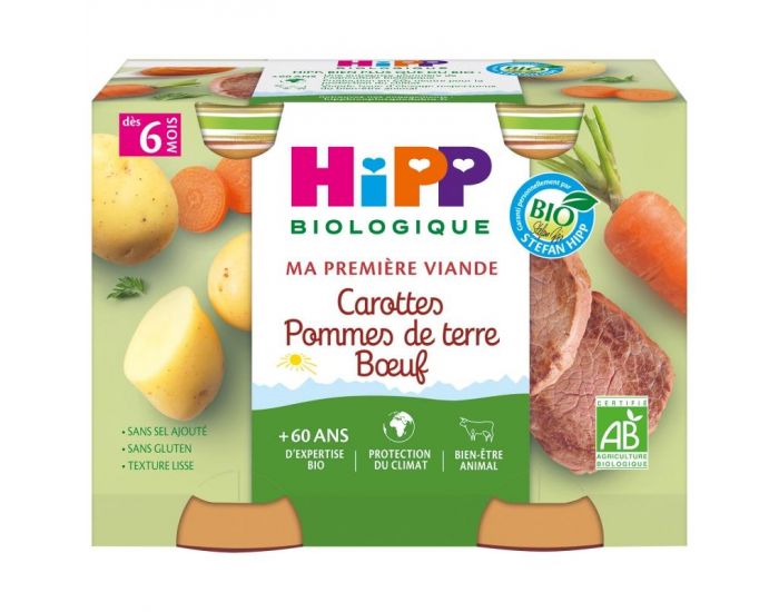 Hipp Ma Premiere Viande 2 X 190 G