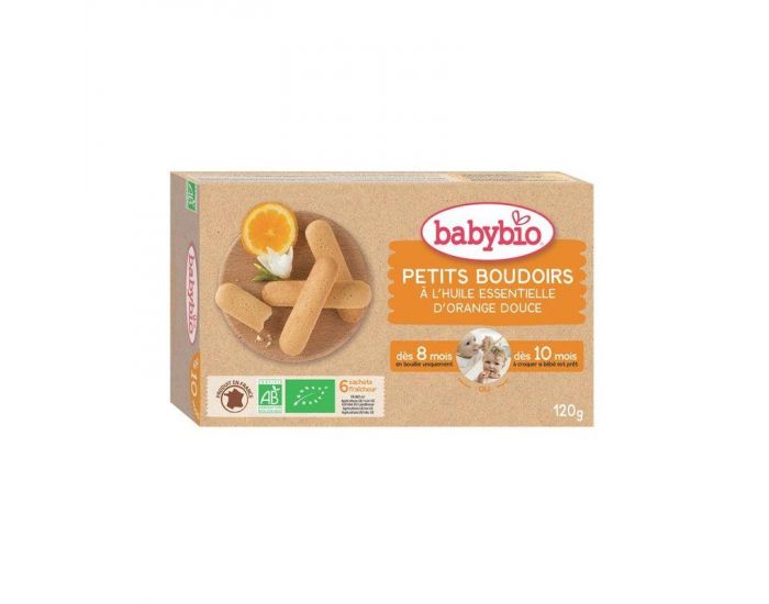 Boudoirs A L Huile Essentielle D Orange Douce Nouvelle Recette Des 10 Mois Babybio Bebe Au Naturel