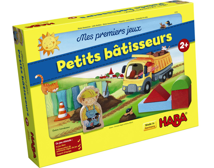 HABA Mes Premiers Jeux - Petits B�tisseurs - D�s 2 ans
