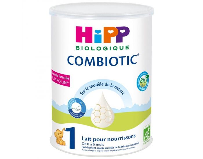 Hipp Lait Pour Nourrisson 1 Combiotic De 0 A 6 Mois 800g