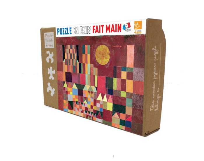 MICHELE WILSON Puzzle Chteau et Soleil de Klee - 24 Pices - Ds 4 ans 