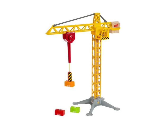 BRIO Grande Grue Lumineuse - Ds 3 ans 