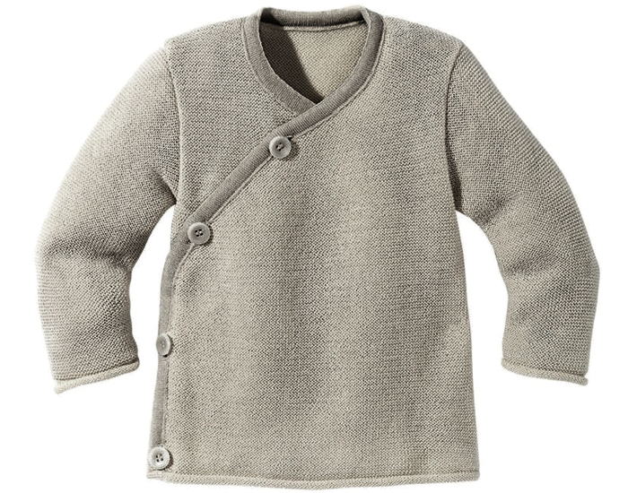 DISANA Brassi�re en Pure Laine Merinos - Gris Naturel