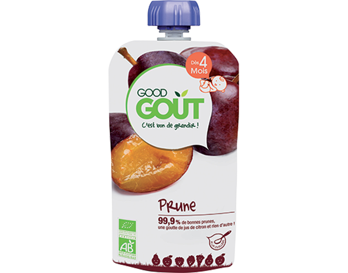 Good Gout Pack 10 Gourdes De Fruit Pour Bebe Des 4 Mois 1 G