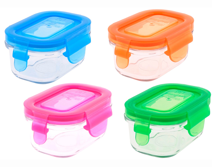 4 Pots De Conservation Repas Bebe En Verre 150 Ml Weangreen Bebe Au Naturel