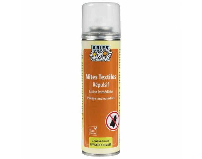 ARIES Spray répulsif anti Mites textiles à l'huile de Neem - 50ml