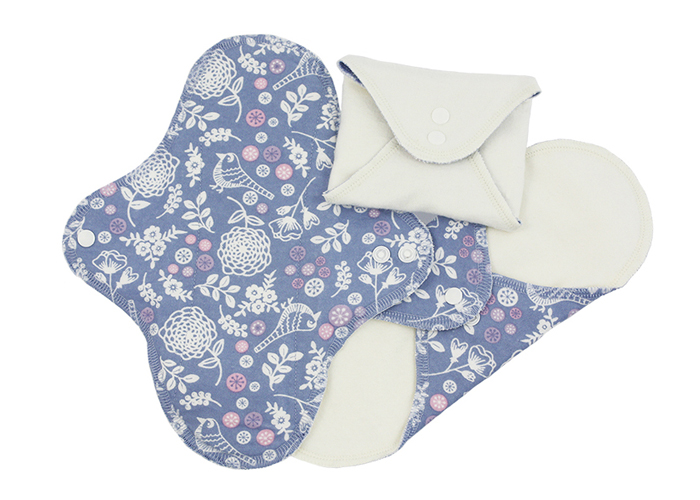 IMSEVIMSE Serviettes Hygi�niques Lavables Classic - Jardin - Lot de 3