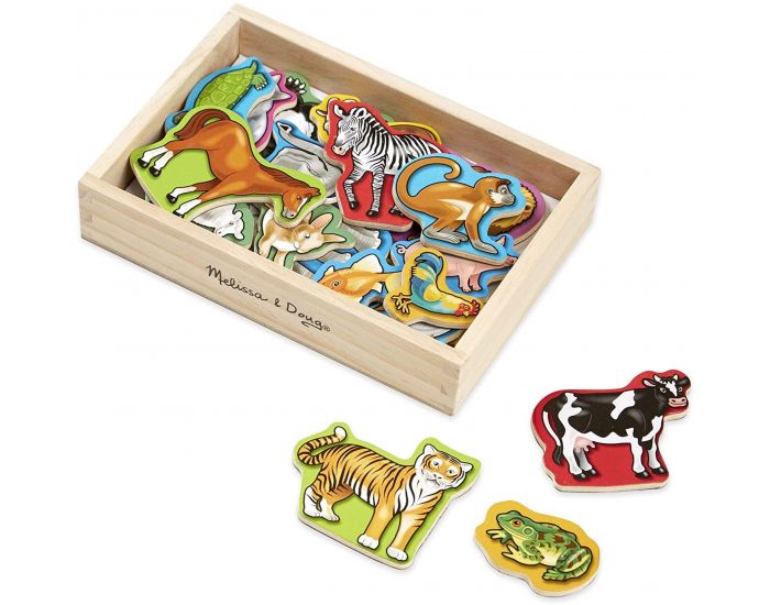 MELISSA & DOUG Magnets Animaux - Ds 2 ans