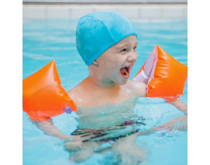 Bonnet de bain bébé nageur : Extensible & ne tire pas les cheveux