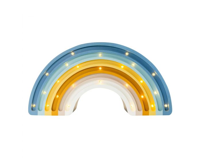 LITTLE LIGHTS Lampe Veilleuse Arc-en-ciel Bleu - Ds 3 ans