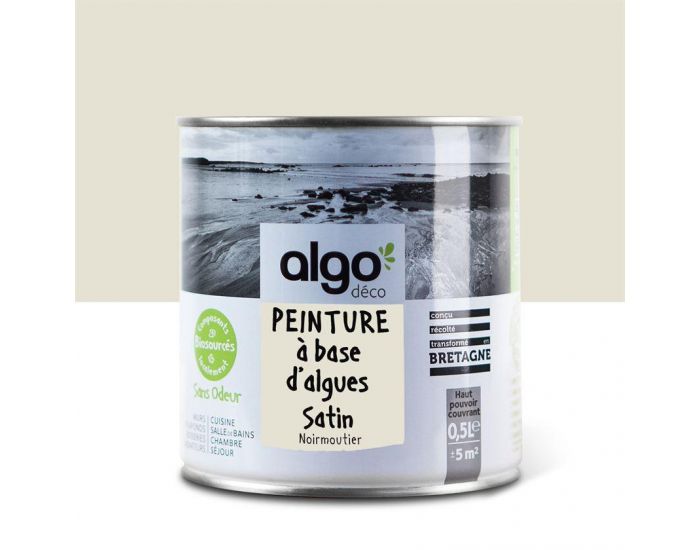 Peinture écologique Algo - Gris Anthracite