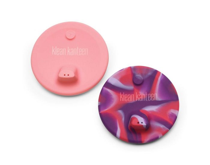 KLEAN KANTEEN Set de 2 Couvercles  Bec Verseur - Tie Dye Pink