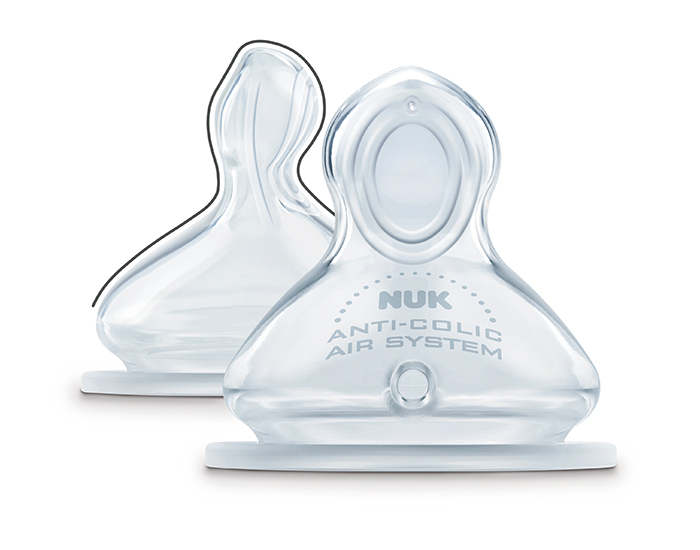 NUK Lot 2 Ttines en Silicone First Choice+ - 0  6 mois S