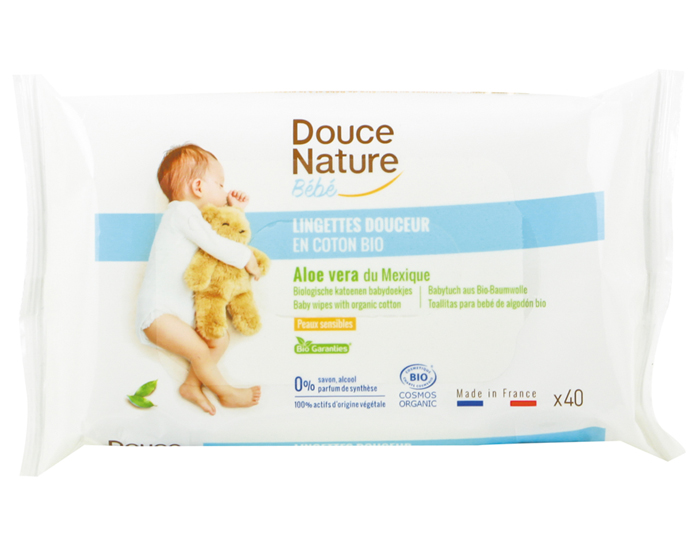 Gants de toilette pour bébé – Lingettes en coton 100 % naturel – Serviette  douce pour