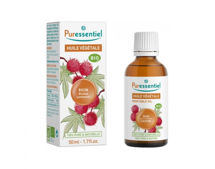 PURESSENTIEL Huiles Vgtales Bio - Amande Douce - 50 Ml