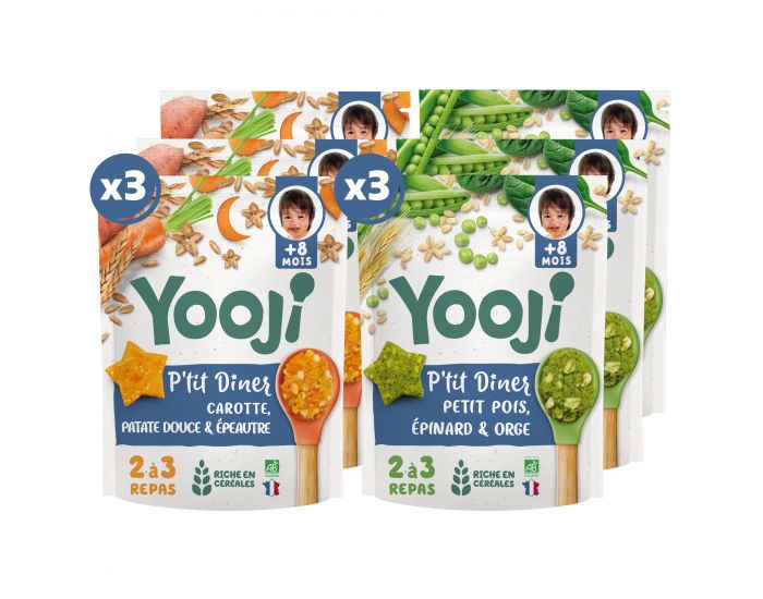 Yooji - 1 Mois De Repas Bébé Du Soir Dès 8 Mois - Yooji