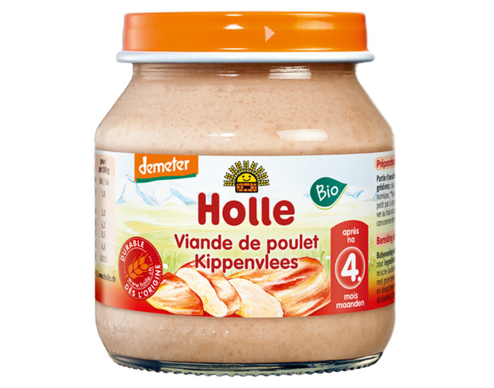 HOLLE Petit Pot de Viande - 125 g