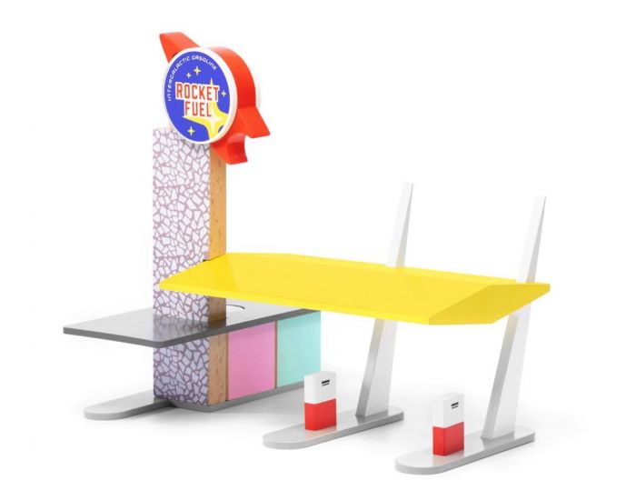 CANDYLAB TOYS Station Essence Rocket Fuel Station - Ds 3 ans