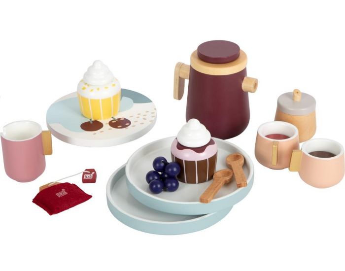 SMALL FOOT COMPANY Set de Caf et de Th - Tasty - Ds 3 ans