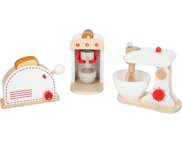 SMALL FOOT COMPANY Set d'Equipement de Cuisine Enfant - Ds 3 ans