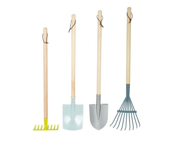 SMALL FOOT COMPANY Set d'Outils de Jardinage - Ds 3 ans