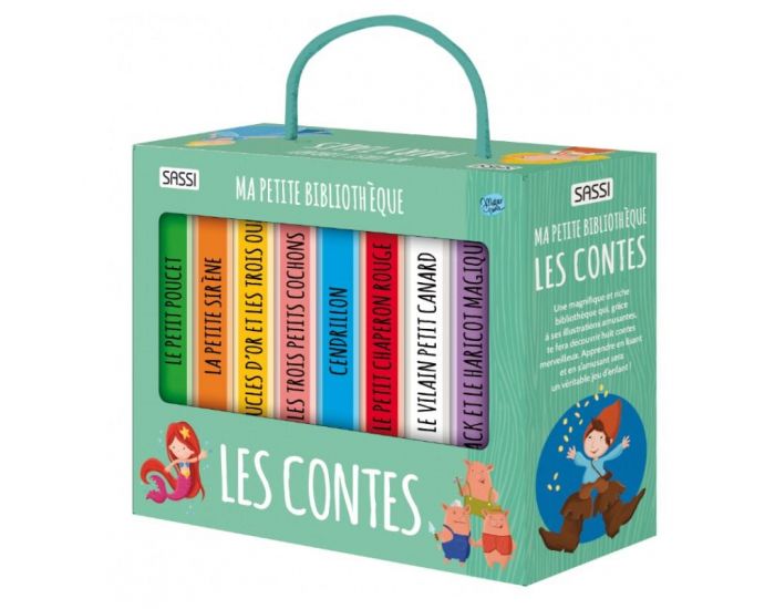 SASSI JUNIOR Ma Petite Bibliothque - Les Contes - Ds 2 ans