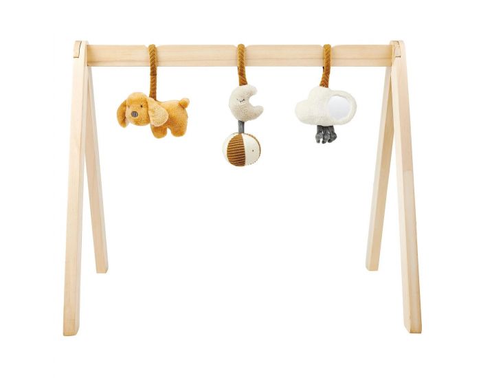 NATTOU Arche en Bois avec Jouets Suspendus - Ds 12 Mois 