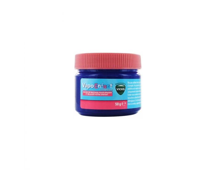 VICKS Vicks Vaporub Baume de Massage Apaisant 50 Grammes