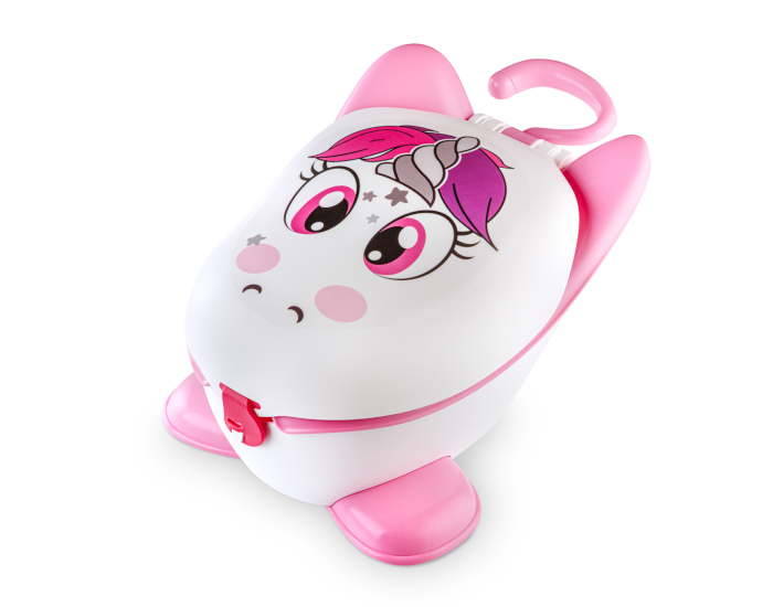 BEBE ANGEL Pot de Propret Nomade avec Couvercle Licorne