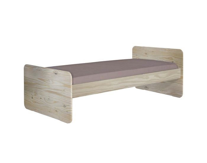 AKITEN RETAIL Pack Lit avec Matelas - Lupin