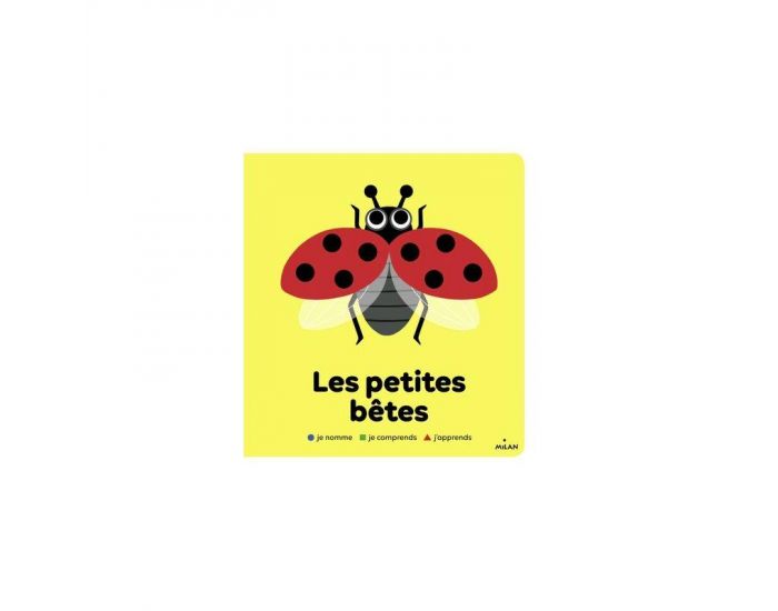 EDITIONS MILAN Les petites btes - Je nomme, je comprends, j'apprends - Ds 2 ans