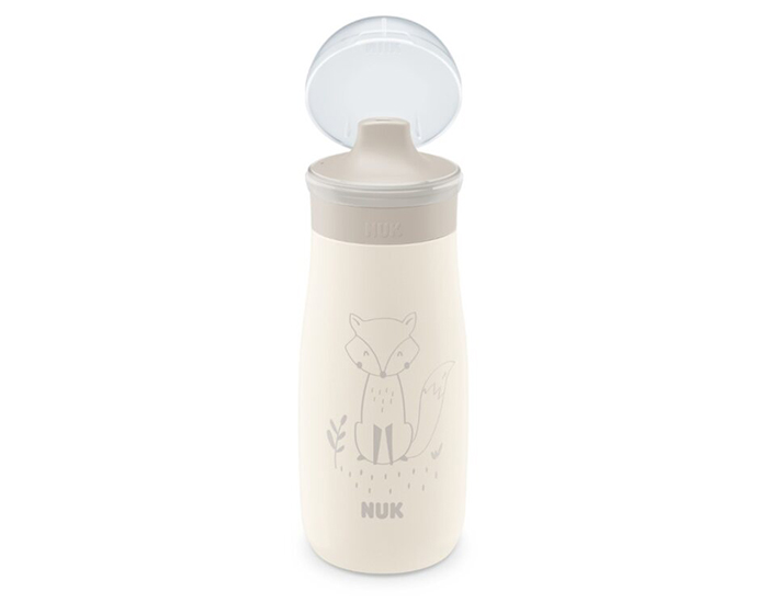 NUK Gourde Mini Me Sip Inox Beige - 300ml - Ds 9 mois