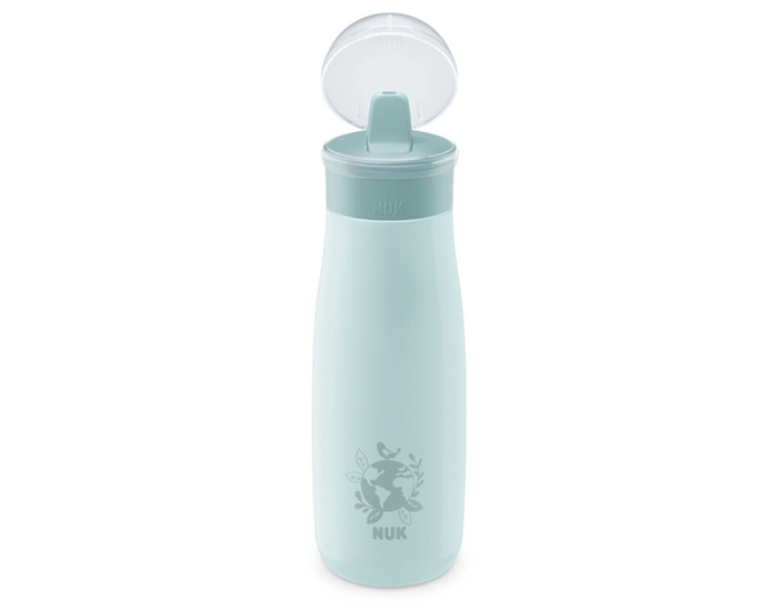 NUK Gourde Mini Me Flip Inox Vert - 500 ml - Ds 12 mois