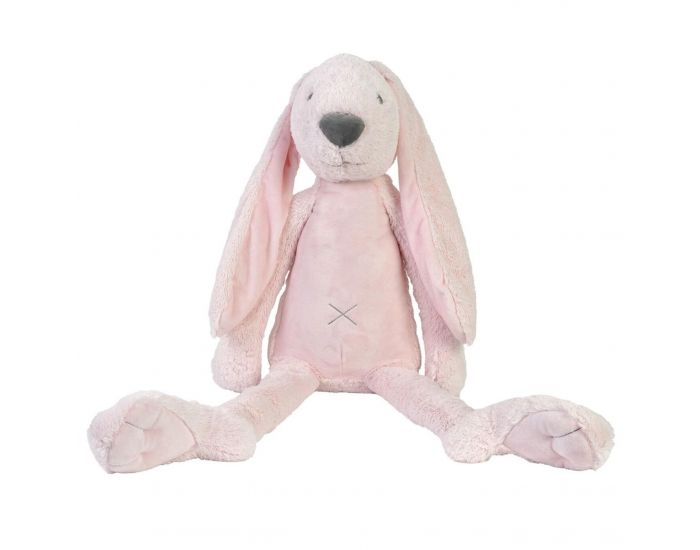 HAPPY HORSE Peluche Gante Lapin Richie - Rose Clair - Ds 12 mois 