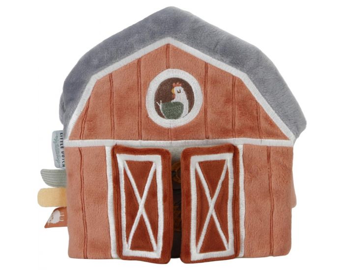 LITTLE DUTCH Livre d'Activits en Tissu - Little Farm - Ds 12 mois 