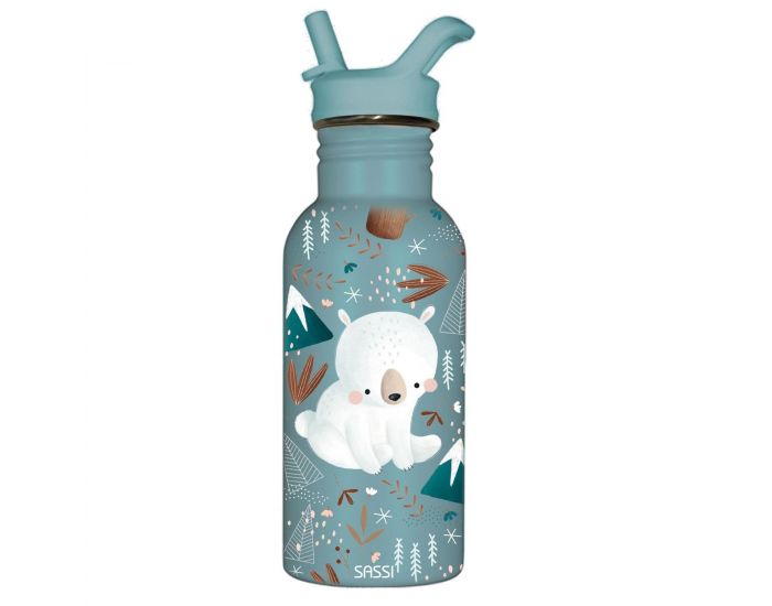 SASSI JUNIOR Bouteille Isotherme - Munchy l'Ours 