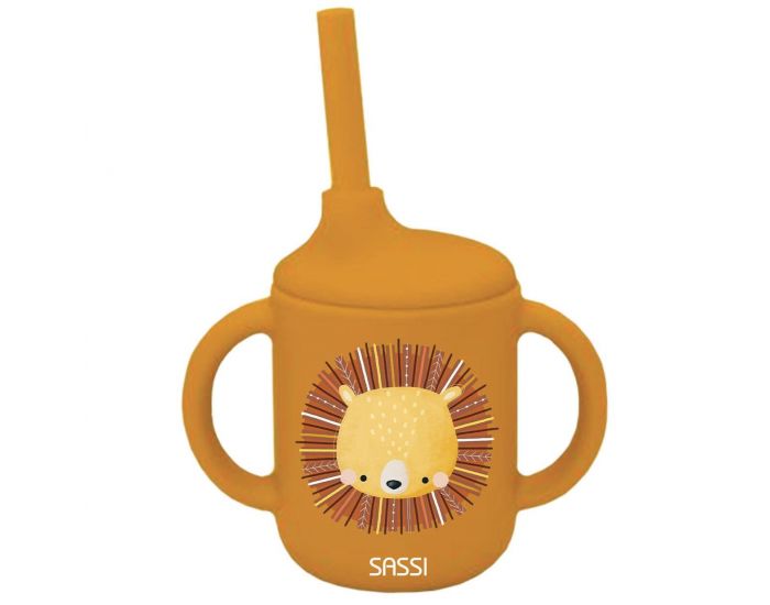 SASSI JUNIOR Gobelet en Silicone - Chompy le Lion