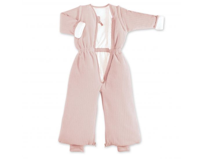 BEMINI Gigoteuse Jambes Sparables Pady - Velvet + Jersey - Hiver - Tog 3 - 24  36 Mois Blush