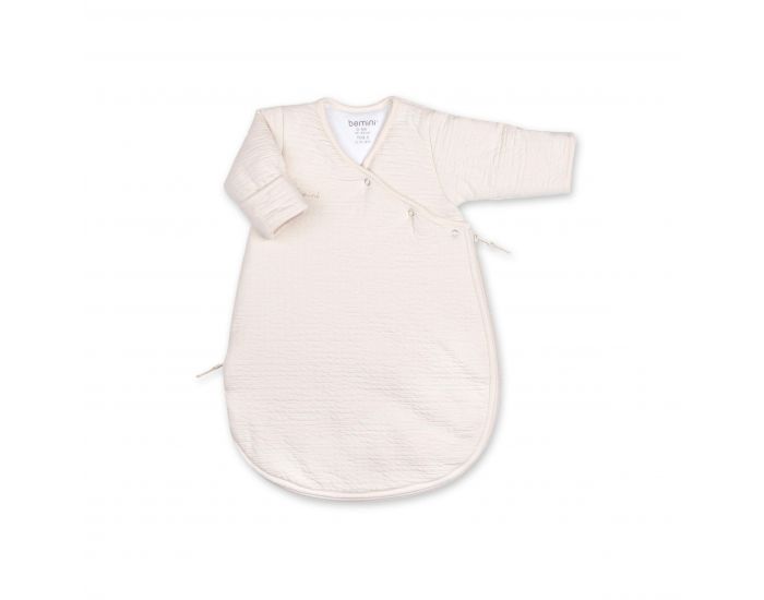 BEMINI Gigoteuse avec Moufles Pady Tetra Jersey - Hiver - Tog 3 - 0  1 Mois Pudding