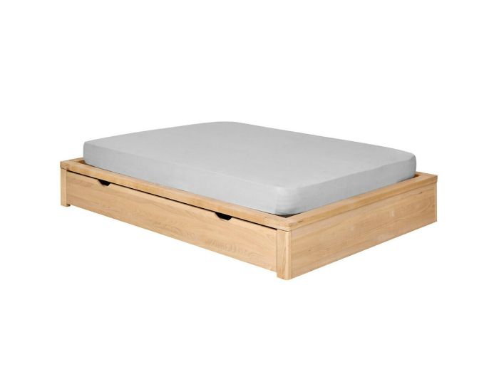 AKITEN RETAIL Pack Lit avec Tiroir et Matelas - Gaston - Htre