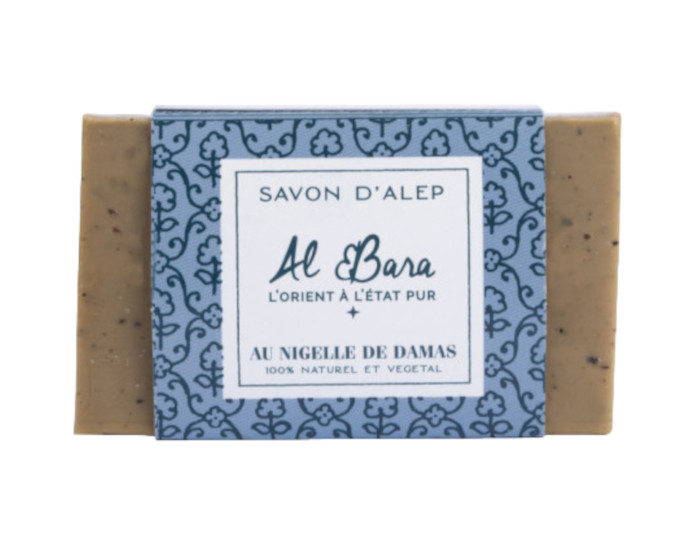 AL BARA Savon D'Alep Au Nigelle De Damas - 150 gr