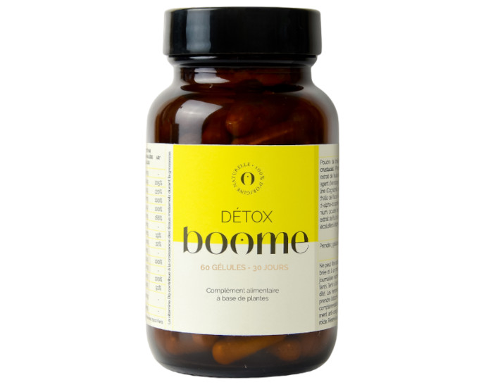 BOOME PARIS Complment Alimentaire Detox - 60 Glules