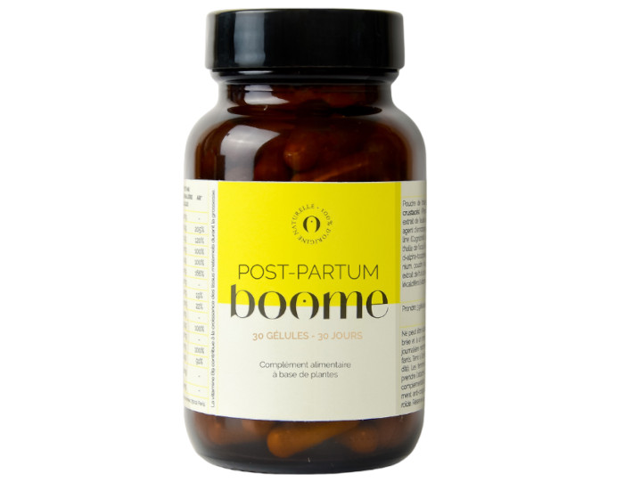 BOOME PARIS Complment Alimentaire Post-Partum - 30 Glules