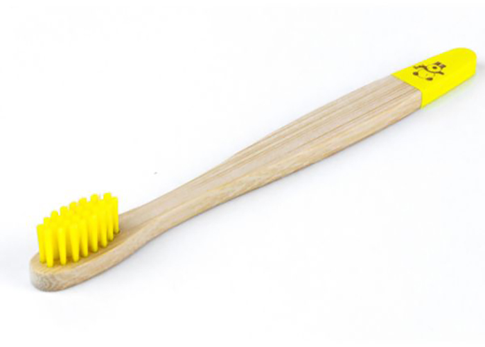 CAP BAMBOU Brosse  Dents Enfants Jaune