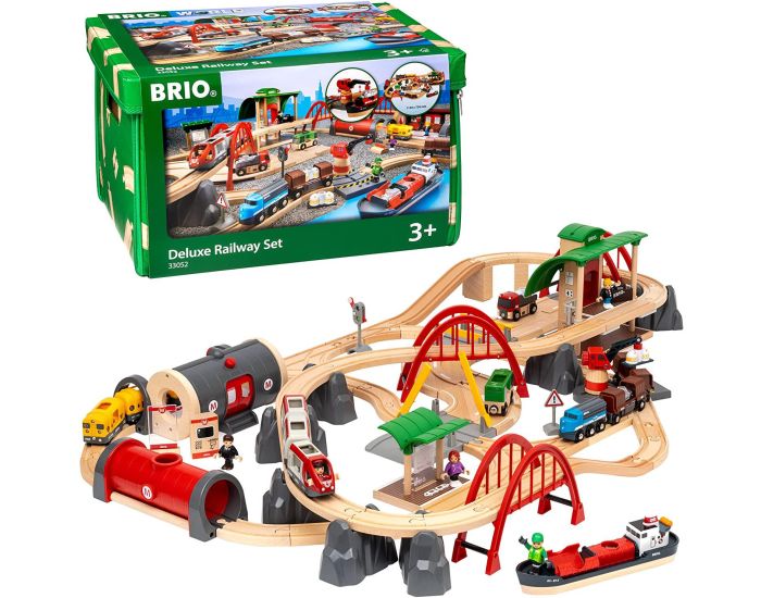 BRIO Circuit de Chemin de Fer Deluxe - Ds 3 ans