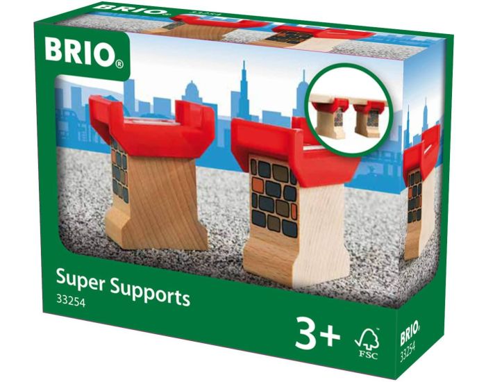 BRIO Supports de Pont - Ds 3 ans