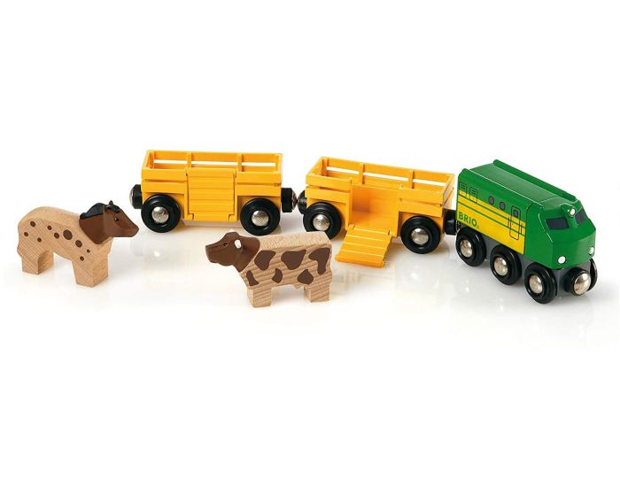 BRIO Train des Animaux de la Ferme - Ds 3 ans