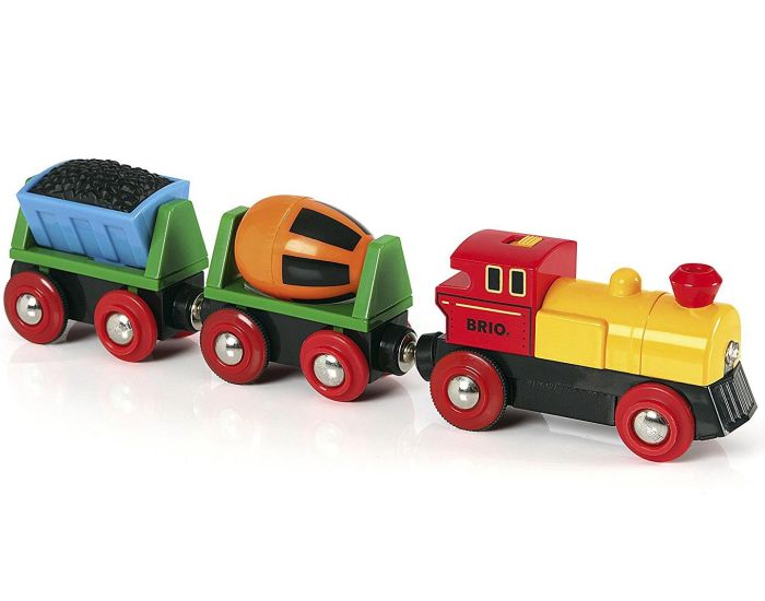 BRIO Train de Marchandises avec Lumire - Ds 3 ans